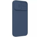 Nillkin CamShield Silky Silicone Case housse de protection pour iPhone 13 Pro Max bleu