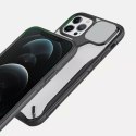 Nillkin Cyclops Case Étui durable avec une couverture de caméra et un support pliable pour iPhone 13 Pro noir