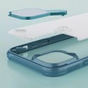 Nillkin Cyclops Case Un étui durable avec une couverture de caméra et un support pliable pour iPhone 13 Pro bleu