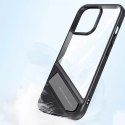 Ugreen Fusion Kickstand Case iPhone 13 Pro Max Couverture rigide avec cadre en gel et support noir (90154)