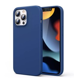 Ugreen Housse de protection en silicone souple en caoutchouc pour iPhone 13 Pro Max bleu