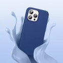 Ugreen Housse de protection en silicone souple en caoutchouc pour iPhone 13 Pro Max bleu