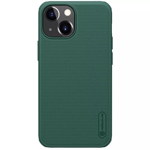 Étui Nillkin Super Frosted Shield Pro durable pour iPhone 13 mini vert