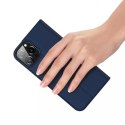 Etui type bibliothèque Dux Ducis Skin Pro pour iPhone 13 Pro Max bleu