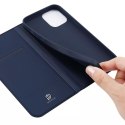 Etui type bibliothèque Dux Ducis Skin Pro pour iPhone 13 Pro Max bleu