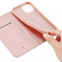 Étui type bibliothèque Dux Ducis Skin Pro pour iPhone 13 Pro Max rose