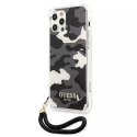 Guess GUHCP12LKSARBK iPhone 12 Pro Max 6,7" czarny/black hardcase Camo Collection