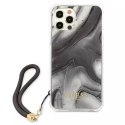 Guess GUHCP12LKSMAGR iPhone 12 Pro Max 6,7" szary/grey hardcase Marble Collection