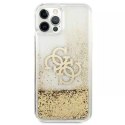 Guess GUHCP12LLG4GGO iPhone 12 Pro Max 6,7" złoty/gold hardcase 4G Big Liquid Glitter