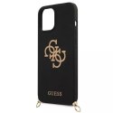 Guess GUHCP12LLSC4GBK iPhone 12 Pro Max 6,7" czarny/black hardcase 4G Gold Chain Collection