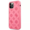 Guess GUHCP12LLSPEFU iPhone 12 Pro Max 6,7" fuksja/fushia hard case Peony Collection