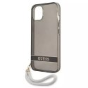 Guess GUHCP13MHTSGSK iPhone 13 6.1" étui rigide noir / noir translucide Stap