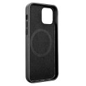 ICarer Case Etui en cuir véritable pour iPhone 12 mini noir (WMI1215-BK) (compatible MagSafe)