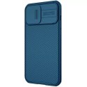 Nillkin CamShield Pro Magnetic Case Armored Pouch Cover Camera Protector iPhone 13 Pro Max Bleu (MagSafe Compatible)