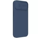 Nillkin CamShield Silky Silicone Case housse de protection pour iPhone 13 bleu