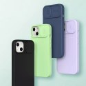 Nillkin CamShield Silky Silicone Case housse de protection pour iPhone 13 bleu