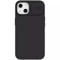 Nillkin CamShield Silky Silicone Case housse de protection pour iPhone 13 noir