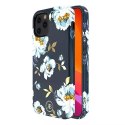 Coque Kingxbar Blossom ornée de cristaux Swarovski originaux pour iPhone 12 mini multicolore (Gardenia)