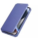 DUX DUCIS Skin X Etui type Bibliothèque pour iPhone 13 bleu