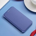 DUX DUCIS Skin X Etui type Bibliothèque pour iPhone 13 bleu