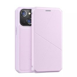 DUX DUCIS Skin X Etui type Bibliothèque pour iPhone 13 mini rose