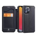 DUX DUCIS Skin X Etui type bibliothèque pour iPhone 13 Pro Max noir