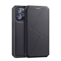 DUX DUCIS Skin X Etui type bibliothèque pour iPhone 13 Pro Max noir