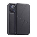 DUX DUCIS Skin X Etui type bibliothèque pour iPhone 13 mini noir