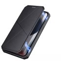 DUX DUCIS Skin X Etui type bibliothèque pour iPhone 13 mini noir