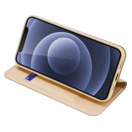 Dux Ducis Skin Pro Étui type Bibliothèque pour iPhone 13 doré