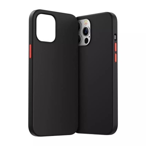 Étui de protection Joyroom Color Series pour iPhone 12 Pro Max Noir (JR-BP800)