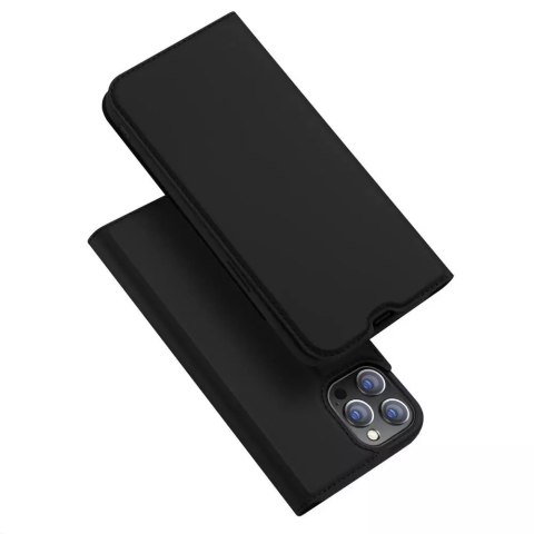 Étui type bibliothèque Dux Ducis Skin Pro pour iPhone 13 Pro noir