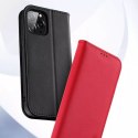 Étui type bibliothèque en cuir véritable Dux Ducis Hivo pour iPhone 13 Pro noir