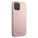 Guess GUHCP12LIGLRG iPhone 12 Pro Max 6,7" różowo-złoty/rose gold hardcase Iridescent