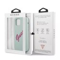 Guess GUHCP12LLSVSBF iPhone 12 Pro Max 6,7" niebieski fuksja/blue fuschia hardcase Silicone Vintage