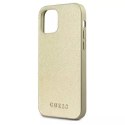 Guess GUHCP12MIGLGO iPhone 12/12 Pro 6,1" złoty/gold hardcase Iridescent