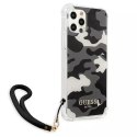 Guess GUHCP12MKSARBK iPhone 12/12 Pro 6,1" czarny/black hardcase Camo Collection