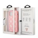 Guess GUHCP12MLSPEWPI iPhone 12/12 Pro 6,1" różowy/pink hard case Peony Collection