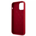 Guess GUHCP12SLSLMGRE iPhone 12 mini 5,4" czerwony/red hardcase Metal Logo Script