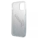 Guess GUHCP12SPCUGLSBL iPhone 12 mini 5,4" niebieski/blue hardcase Glitter Gradient Script