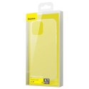 Baseus Frosted Glass Case Hard case with a flexible frame iPhone 12 Pro Max White (WIAPIPH67N-WS02)