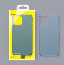 Baseus Frosted Glass Case Hard case with a flexible frame iPhone 12 Pro Max White (WIAPIPH67N-WS02)