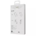 Baseus Frosted Glass Case Hard case with a flexible frame iPhone 12 mini White (WIAPIPH54N-WS02)