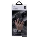 Coque Uniq Heldro iPhone 12 Pro Max 6.7" noir/noir minuit Antimicrobien