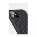 Coque robuste Nillkin Textured Case avec cadre en gel et nylon au dos iPhone 12 mini noir