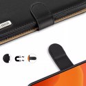 Dux Ducis Hivo Genuine Leather Bookcase type case for iPhone 11 Pro Max black