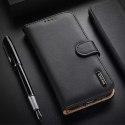 Dux Ducis Hivo Genuine Leather Bookcase type case for iPhone 11 Pro Max black