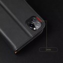 Dux Ducis Hivo Genuine Leather Bookcase type case for iPhone 11 Pro Max black