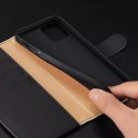 Dux Ducis Hivo Genuine Leather Bookcase type case for iPhone 11 Pro Max black