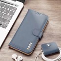 Dux Ducis Hivo Genuine Leather Bookcase type case for iPhone 11 Pro Max blue